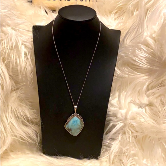 💙Gorgeous Larimar Pendant 💙 - Picture 1 of 13